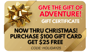 now thru christmas! Purchase $100 gift card get $25 free. Code: Holiday25